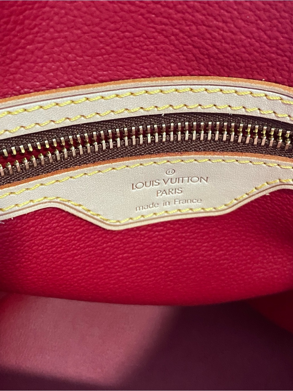 Louis Vuitton Cherry Monogram Bucket Cerise Bag with Pouch M95012 - Picture 4 of 12